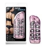M for Men Super Stroker Pink Male Masturbator Sleeve Toy Strokers - Manual